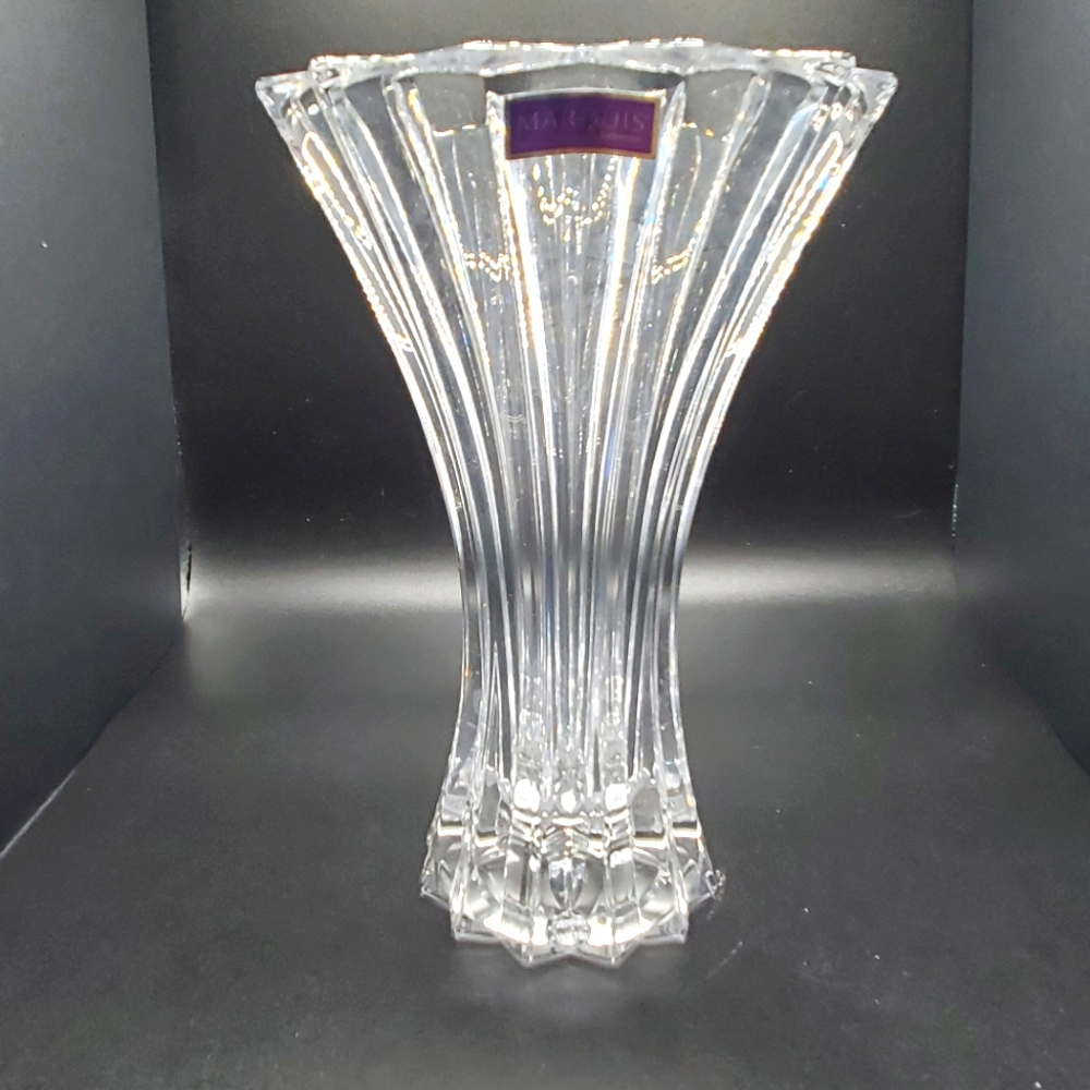 Marquis by Waterford Ellison Crystal Vase 7"